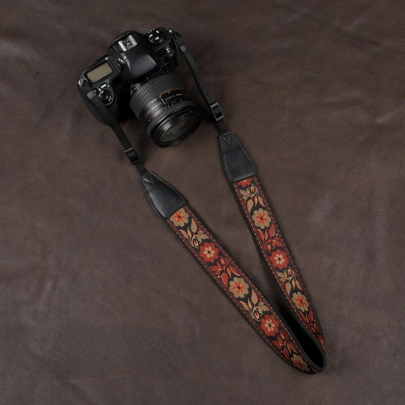 Izdržljivi remen za oko vrata s podesivim vratom, univerzalna vrpca za fotoaparat, remen za nošenje na ramenu za SLR DSLR fotoaparat