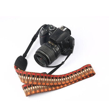 Λουράκι κάμερας Ethnic ρετρό φωτογραφία Cotton Yard Neck Shoulder Strap Micro-single Κάμερα DSLR για Canon Nikon Pentax