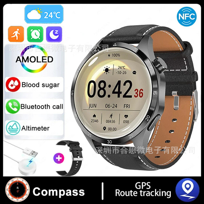 Новият GT4 pro+ се предлага изключително за трансгранични смарт часовници, Bluetooth разговори и множество спортни режими