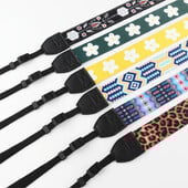 Skaitmeniniam arba SLR fotoaparato dirželiui 3,8 cm fotoaparato dirželis Retro kaklo dirželis Lengvai tvirtinamas skersinis fotoaparato dirželis