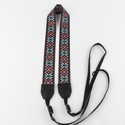 Skaitmeniniam arba SLR fotoaparato dirželiui 3,8 cm fotoaparato dirželis Retro kaklo dirželis Lengvai tvirtinamas skersinis fotoaparato dirželis