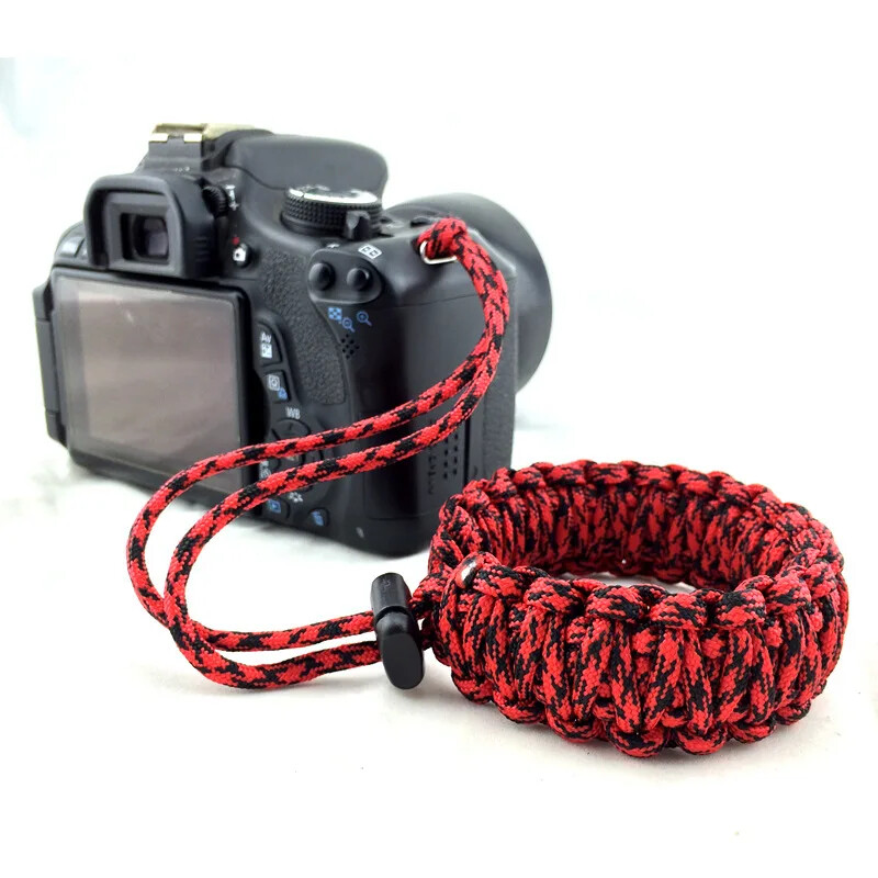 Remen za digitalni fotoaparat Narukvica za ručni rukohvat fotoaparata Paracord pleteni remen za Nikon Sony Pentax Panasonic DSLR veleprodaja