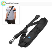 PULUZ Бързо освобождаваща се найлонова каишка за фотоапарат с противоплъзгаща мека подложка за едно рамо и 1/4" винтова метална кука за SLR / DSLR фотоапарати