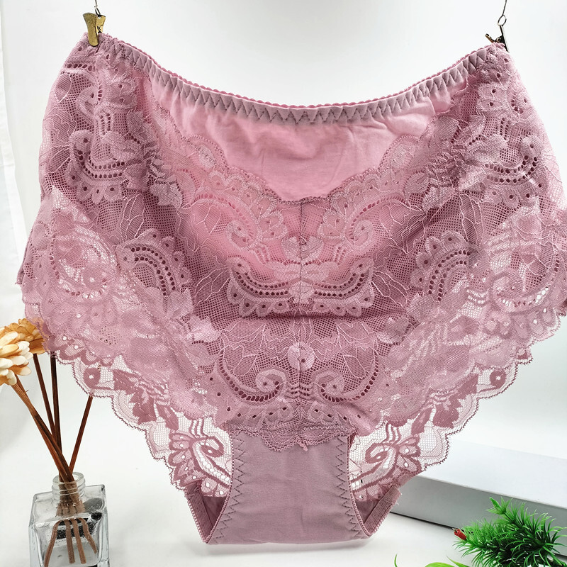 Novi stil donjeg rublja Ženske čipkaste prozračne gaćice veće veličine za kontrolu trbuščića visokog struka [130-200 funti] Ženske gaćice