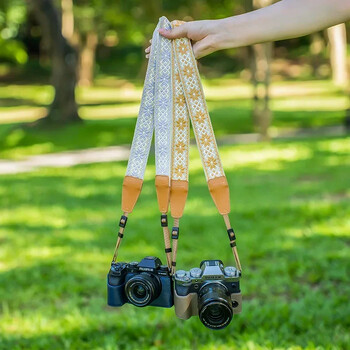 Εφαρμόζεται σε ζώνες κάμερας Fuji Ethnic Style Nikon Κορδόνι Sony Crossbody Canon Shoulder Strap Ricoh