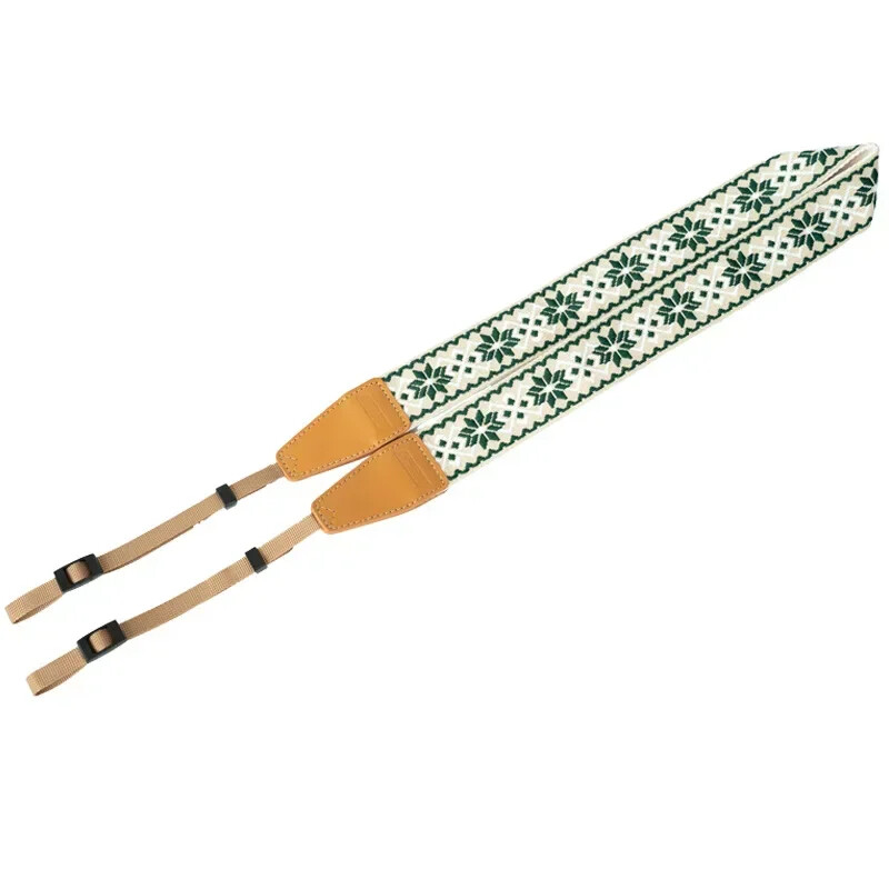 Приложимо за ленти за фотоапарати Fuji Етнически стил Nikon ремък Sony Crossbody Canon презрамка Ricoh