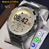Για Huawei Smart Watch Men Watch 4 Pro AMOLED HD οθόνη Bluetooth Call NFC Health Monitoring Smartwatch 2024 Νέο ρολόι GT4Pro