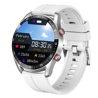 2024 Νέο Bluetooth Call Smart Watch Men 360*360 HD Display Heart Rate Fitness Tracker ECG+PPG Business Smartwatches for Huawei