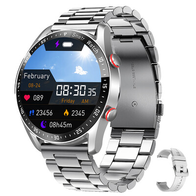 2024 Νέο Bluetooth Call Smart Watch Men 360*360 HD Display Heart Rate Fitness Tracker ECG+PPG Business Smartwatches for Huawei