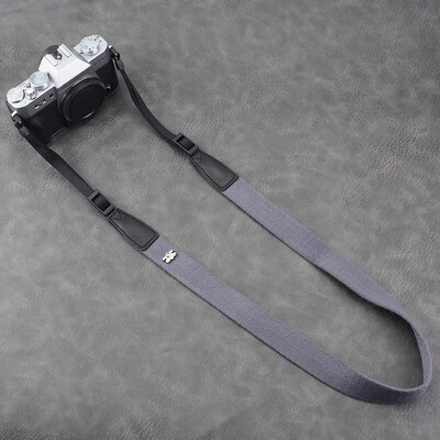 Univerzalni remen za fotoaparat Podesivi pamučni kožni remen za fotoaparat DSLR fotoaparati prikladni za Fuji Sony Leica remen za fotoaparat