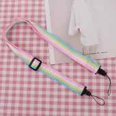 за моментална филмова камера Мобилен телефон Колан за врата Презрамки Аксесоар за мини камера Rainbow Каишка за камера Каишка за врата на камера
