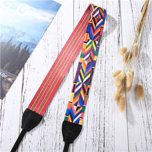 PULUZ Dslr remen u retro etničkom stilu Višebojni remen za oko vrata remen za fotoaparat Remen za Nikon/Canon/Sony/Panasonic SLR / DSLR