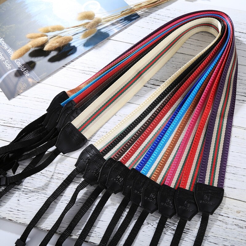 PULUZ Dslr remen u retro etničkom stilu Višebojni remen za oko vrata remen za fotoaparat Remen za Nikon/Canon/Sony/Panasonic SLR / DSLR