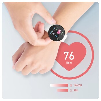 Έξυπνο Smartwatch Γυναικείο βραχιόλι 1,44 ιντσών 128*128 Souvenir Health Monitoring Πολυλειτουργικό ξυπνητήρι Ρολόγια 2024 Νέο