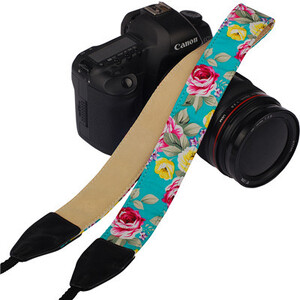 NOVO 1kom naramenica za fotoaparat Remen oko vrata Vintage kineski cvjetni stil Izdržljive pamučne univerzalne naramenice za Nikon DSLR