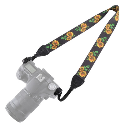 Kameras kakla plecu siksna SLR DSLR kamerai, izturīga Nikon Canon Sony retro etniskā stila kameras siksniņa