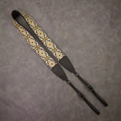 Retro etnilise stiiliga tikitud kaamerarihm DSLR mikro ühe kaamera õlarihm sobib Fuji jaoks Sony jaoks Canoni jaoks