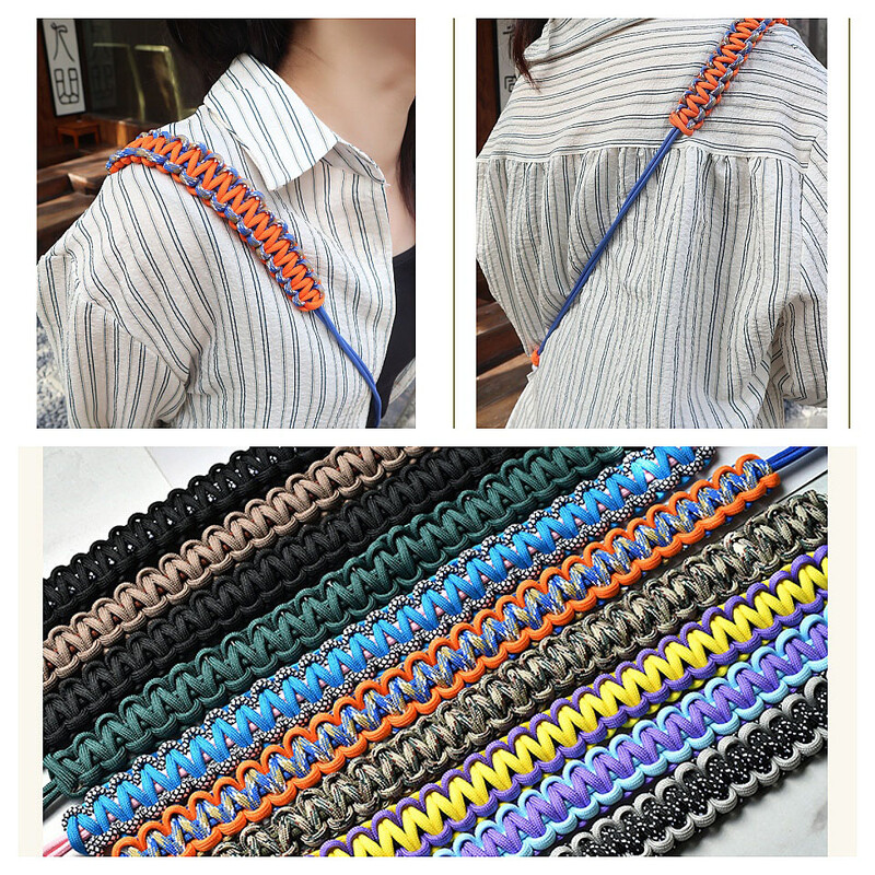 Torba/fotoaparat naramenica za oko vrata univerzalni ručno tkani ukrasni dodaci za Sony Nikon Canon Fuji Leica pentax DSLR SLR