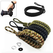 Curea pentru cameră Curea pentru mână pentru aparatul de fotografiat Mâner de mână Brățară împletită Paracord pentru Pentax pentru accesorii pentru aparate foto DSLR panasonic