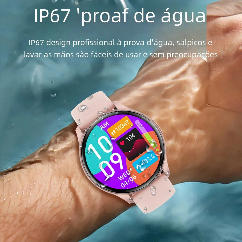 2024 Нов умен часовник за жени 466*466 AMOLED 1,43" HD екран Монитор за кръвна захар Bluetooth разговор IP68 Водоустойчив спортен смарт часовник