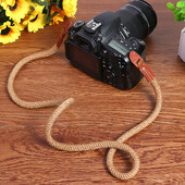 Mekani remen za kameru 100 cm, univerzalni prozračni pamuk, remen za oko vrata i ramena, spori odskok, laka dekompresijska udobnost