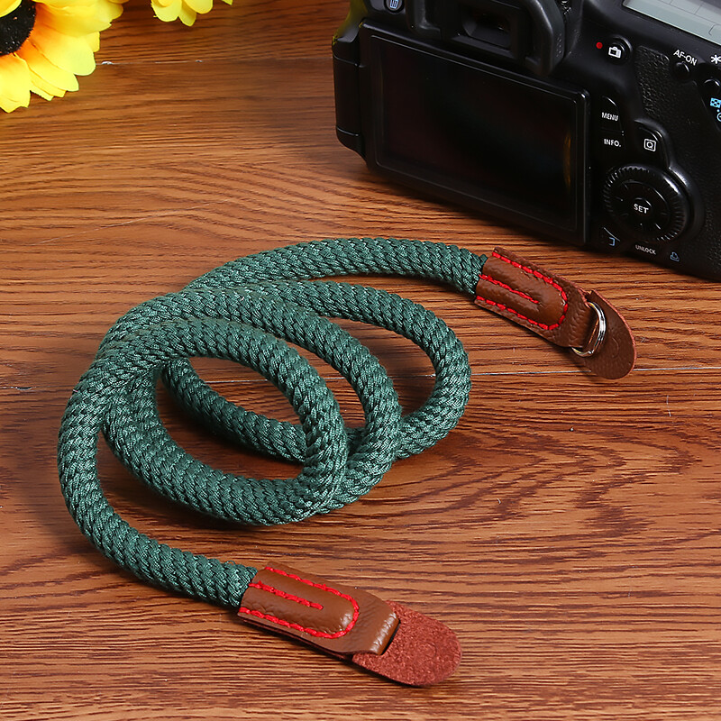 Mekani remen za kameru 100 cm, univerzalni prozračni pamuk, remen za oko vrata i ramena, spori odskok, laka dekompresijska udobnost