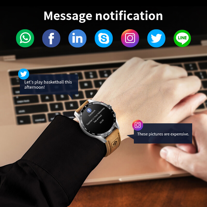 LIGE 2024 Novi robusni vojni GPS pametni sat za muškarce AMOLED HD ekran Otkucaji srca Bluetooth poziv Vodootporni pametni sat za van