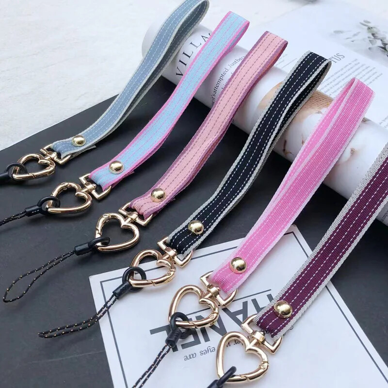 Love Clasp remen za mobilni telefon, remen za ručni zglob, kratko uže, 2 u 1 remen protiv gubitka ključa, korejska verzija, novo