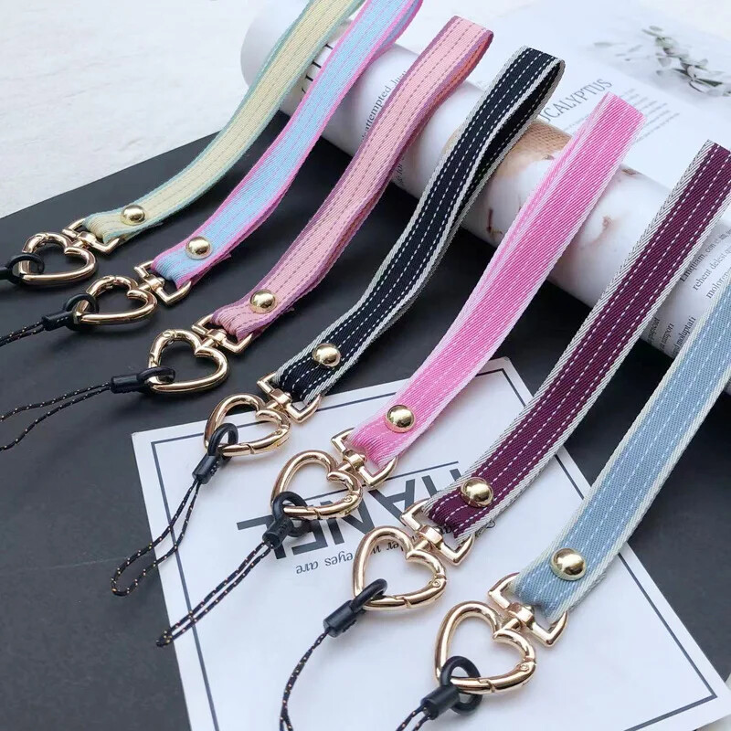 Love Clasp remen za mobilni telefon, remen za ručni zglob, kratko uže, 2 u 1 remen protiv gubitka ključa, korejska verzija, novo