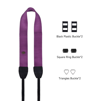 "Kvaliteetsest kangast värvilised rihmad - mugavad ja hingavad, sobivad pikaajaliseks kandmiseks."