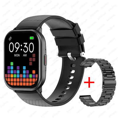 2024 m. Nauja, skirta Xiaomi Smart Watch Vyrams Moterų Bluetooth Skambutis Širdies ritmo kraujo deguonies balso asistentas 100+Sports Man SmartWatch+Box