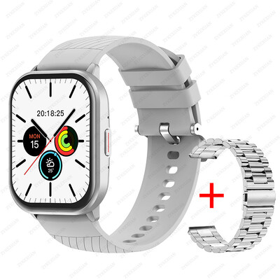 2024 m. Nauja, skirta Xiaomi Smart Watch Vyrams Moterų Bluetooth Skambutis Širdies ritmo kraujo deguonies balso asistentas 100+Sports Man SmartWatch+Box