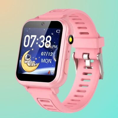 Pametni sat za djecu 2024. Vodootporni dječji sat za igru Moda Sportska narukvica Satovi za djevojčice i dječake Silikonski pametni zaslon osjetljiv na dodir