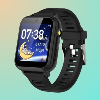 Pametni sat za djecu 2024. Vodootporni dječji sat za igru Moda Sportska narukvica Satovi za djevojčice i dječake Silikonski pametni zaslon osjetljiv na dodir