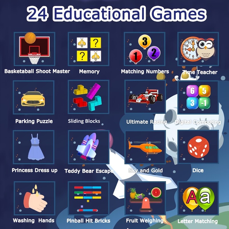 Pametni sat za djecu 2024. Vodootporni dječji sat za igru Moda Sportska narukvica Satovi za djevojčice i dječake Silikonski pametni zaslon osjetljiv na dodir