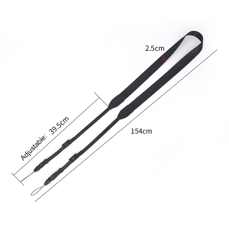 Univerzalna podesiva naramenica za kameru Visokokvalitetna jednobojna naramenica za kameru Odvojiva višenamjenska naramenica za vrat