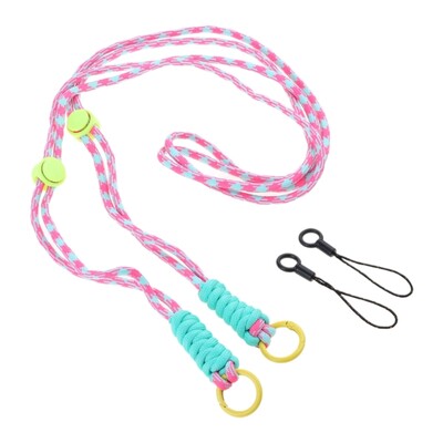 120 см модна цветна каишка за камера Практична каишка за рамо на камера Въже за катерене Подходящо за различни фотоапарати Лесно за използване