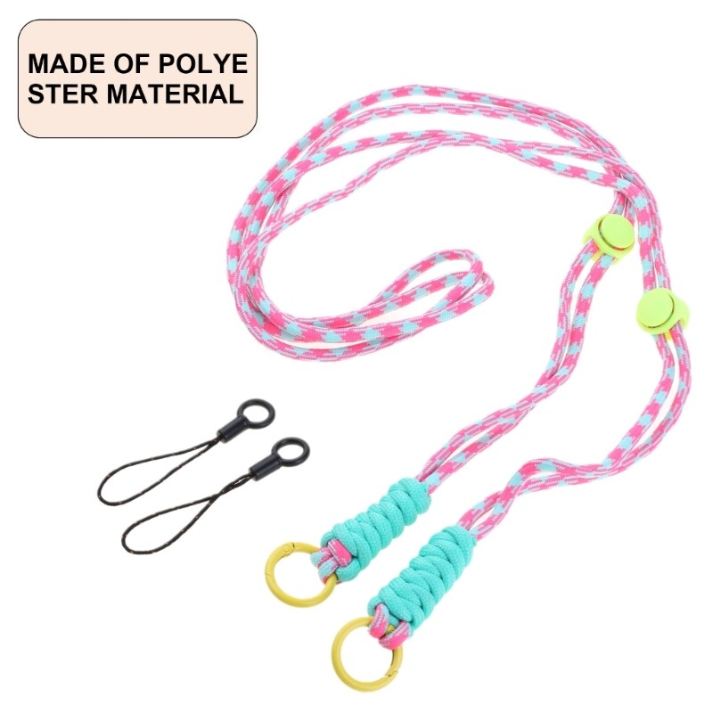 120 см модна цветна каишка за камера Практична каишка за рамо на камера Въже за катерене Подходящо за различни фотоапарати Лесно за използване