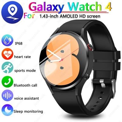 2024 Ново за Galaxy Watch 4 Smartwatch Men GPS Sport Водоустойчив часовник AMOLED HD Bluetooth Call Smart Watch Android IOS