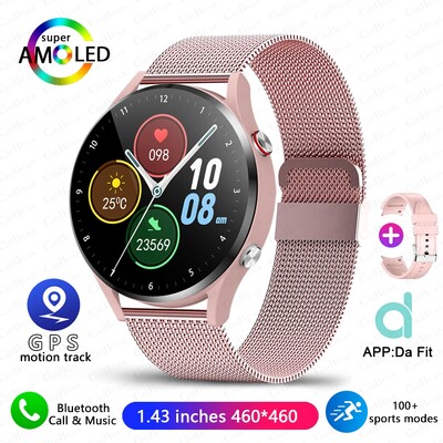 2024. aasta uus nutikell Galaxy Watch 4 meeste GPS Sport veekindel kell AMOLED HD Bluetooth Call Smart Watch Android IOS