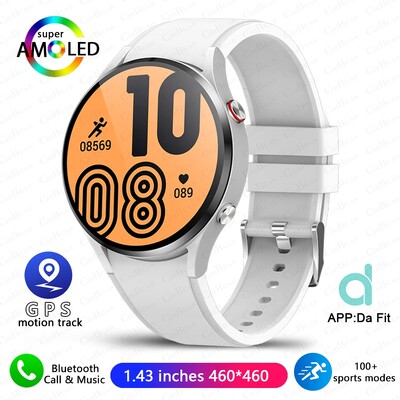 2024. aasta uus nutikell Galaxy Watch 4 meeste GPS Sport veekindel kell AMOLED HD Bluetooth Call Smart Watch Android IOS