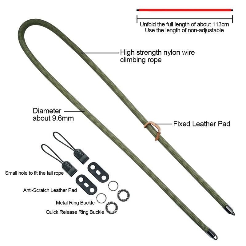 Kaamera õlarihm Nikon Panasonic Canon Leica Sony Pentax Fujifilm Micro ühe kaamera kaelarihm Sony A7M4 Fuji jaoks