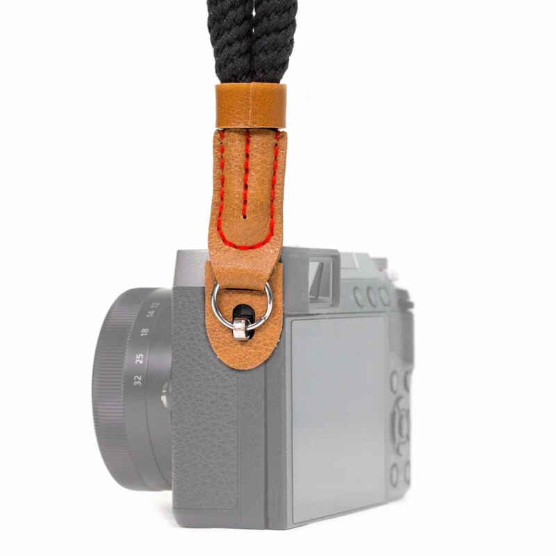 Besegad ručno rađena najlonska narukvica za remen za ručni zglob, pletena narukvica za remen za digitalnu SLR kameru Canon Sony Leica