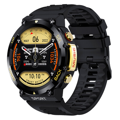 LEMFO Smart Watch Men 1,39`` 420*420 HD Οθόνη IP68 Αδιάβροχη Bluetooth Κλήση Μουσική Play Sport 420mah LF33 Smartwatch Men 2024