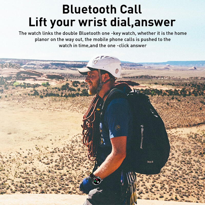 LEMFO Smart Watch Men 1,39`` 420*420 HD Οθόνη IP68 Αδιάβροχη Bluetooth Κλήση Μουσική Play Sport 420mah LF33 Smartwatch Men 2024