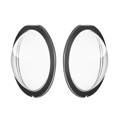 Анти-надраскване за Insta360 X3 Sticky Lens Guards Dual-Lens 360 Mod For Insta 360 X3 Protector Cap обектив Аксесоари за фотоапарат Нови