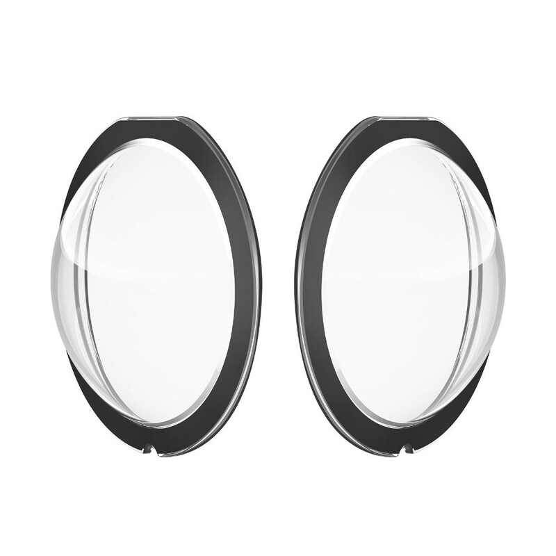 Анти-надраскване за Insta360 X3 Sticky Lens Guards Dual-Lens 360 Mod For Insta 360 X3 Protector Cap обектив Аксесоари за фотоапарат Нови