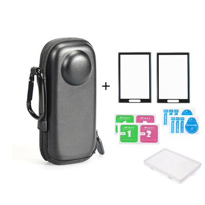 Za dodatke Insta360 X4 Mini torba za pohranjivanje + remen za ručni zglob Uže za vrpcu + zaštitna folija za ekran + zaštitna torbica za objektiv
