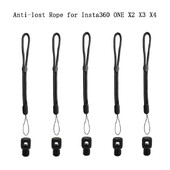 Каишка за китка за Insta360 X3 X4 Аксесоари за камера Каишка за китка Противоплъзгаща се каишка против изгубване на въже Скоба за монтиране на ремък