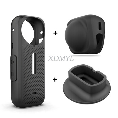 Silikonska stolna baza za Insta360 X4 postolje, zaštitni držač, poklopac tijela za Insta 360 X4, dodaci za akcijsku kameru